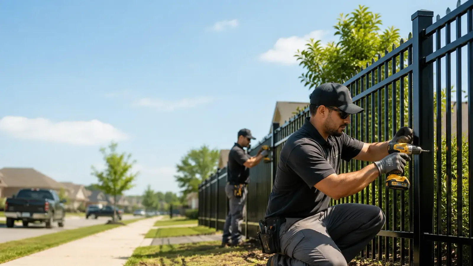 Metal Fence Installation in Alvin, IL